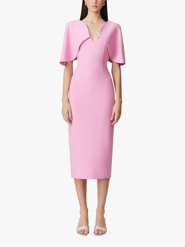 

Платье миди Gia Cape Elliatt, Pink