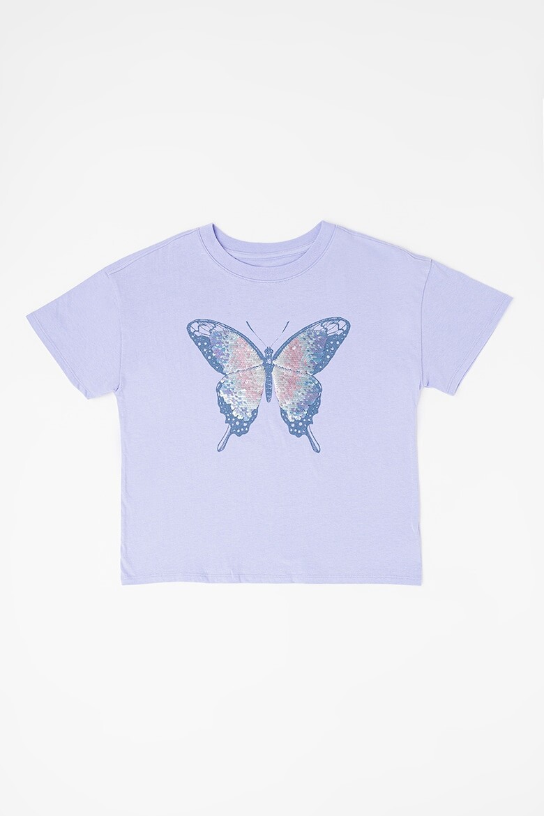 

Футболка с принтом Gap, фиолетовый