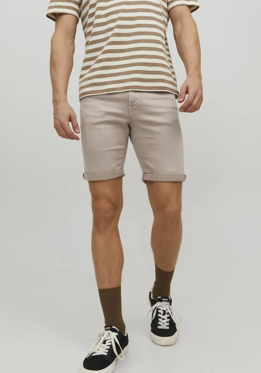 

Джинсовые шорты Jack & Jones "JPSTRICK JJICON SHORTS AMA SN", цвет Crockery
