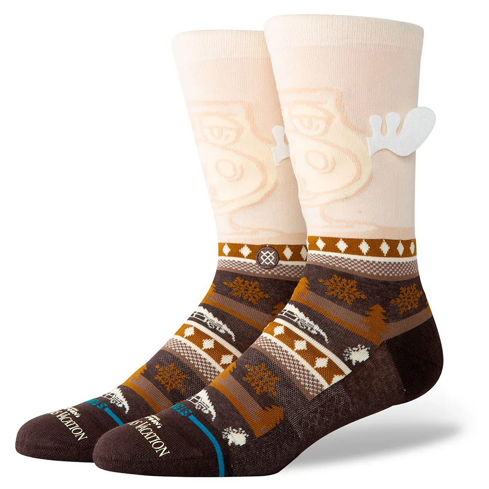 

Носки Stance Have Some Eggnog crew, коричневый