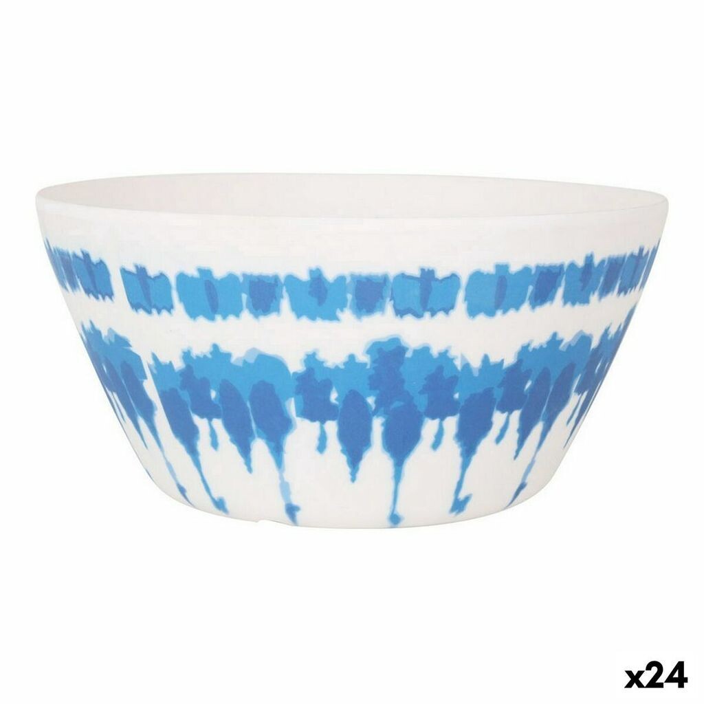 

Салатница Santa Clara Tie-Dye Синий Белый Меламин (24 шт.)