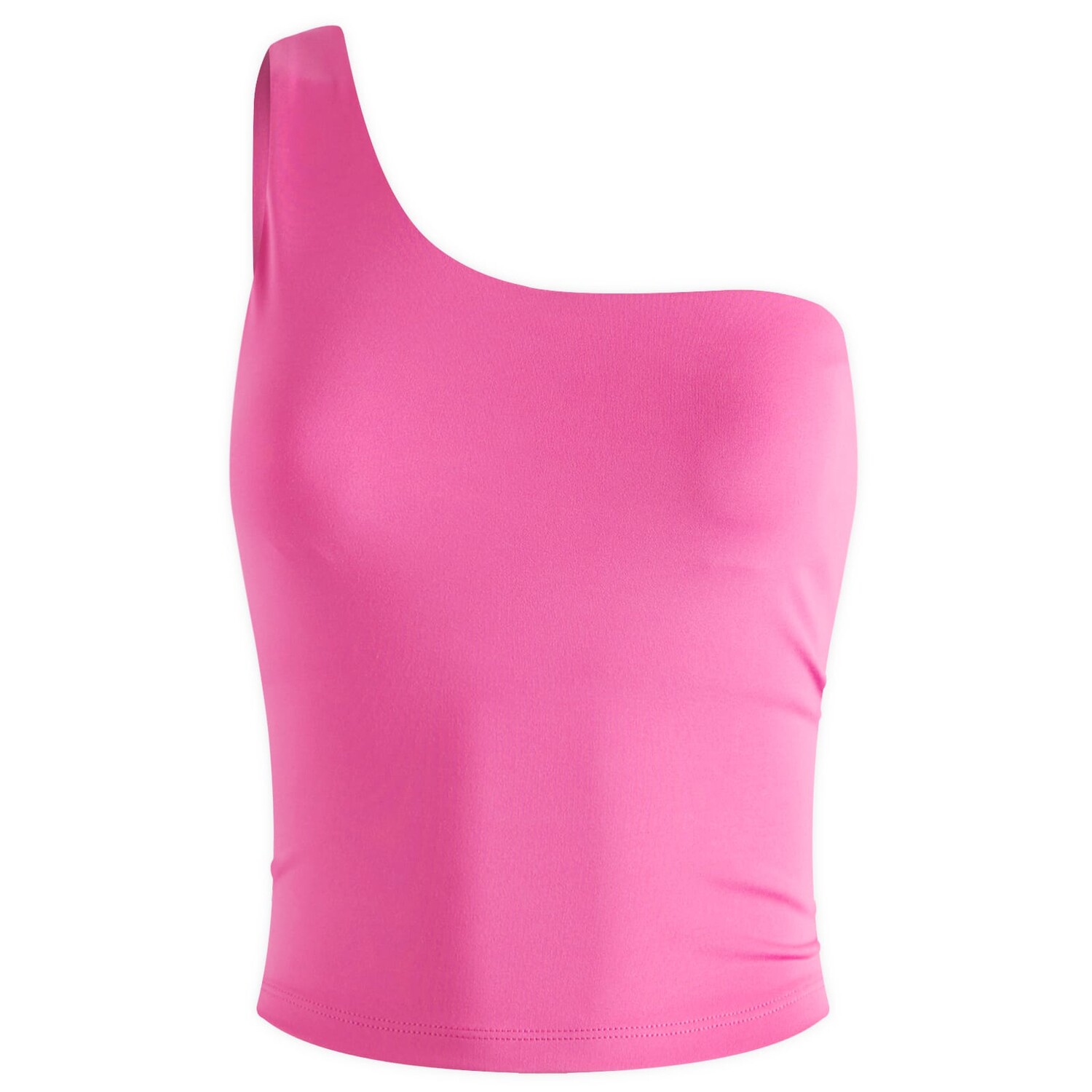 

Топ Girlfriend Collective One Shoulder Bianca Tank, цвет Ultraviolet