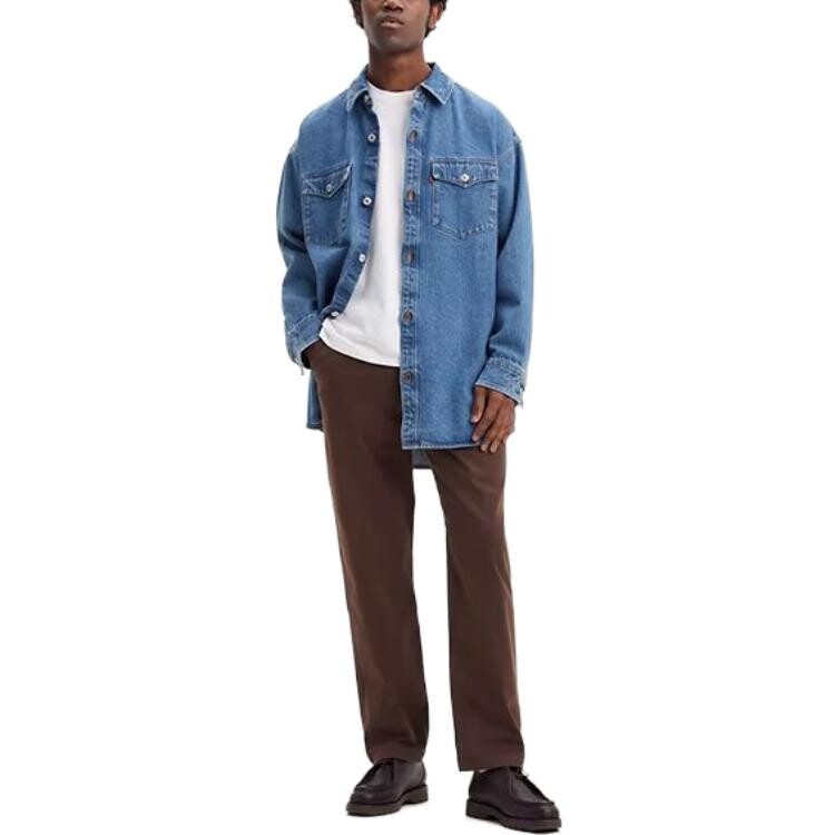 Повседневные брюки мужские цвета хаки Levi’S, хаки — фото 3