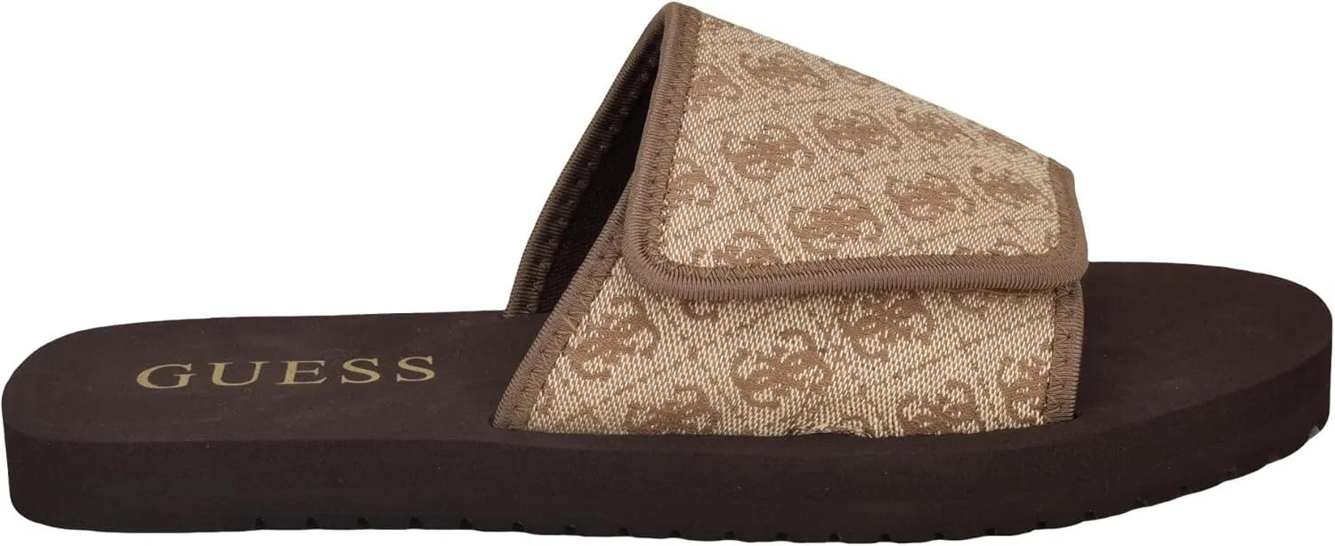 Сандалии GUESS, коричневый — фото 4