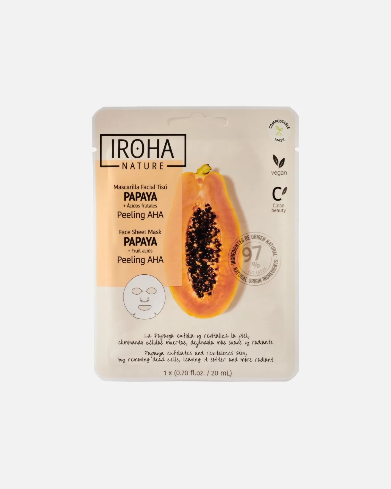 Тканевая маска Iroha