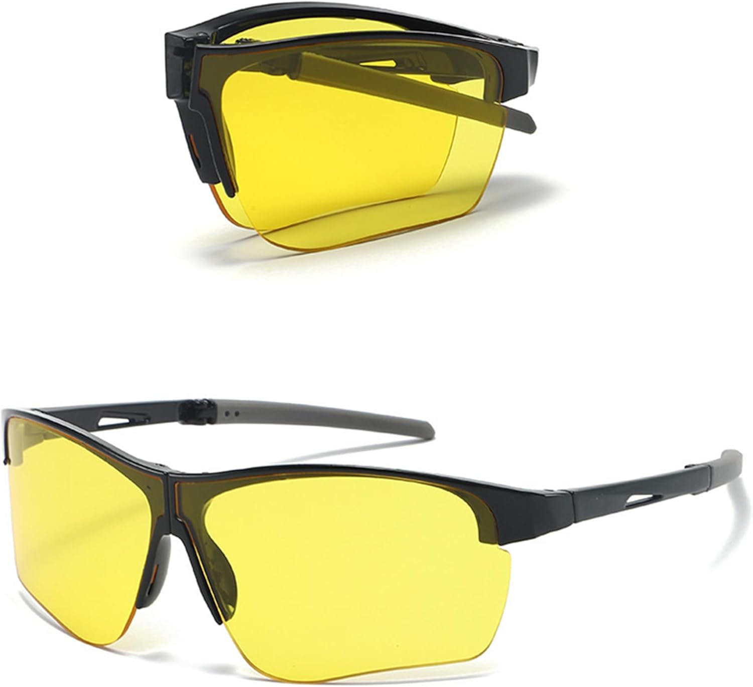 

Складные спортивные солнцезащитные очки bullabulling для мужчин и женщин, обеспечивающие комфорт в течение всего дня, с защитой UV400, подходят для езды на велосипеде, рыбалки и вождения, C10