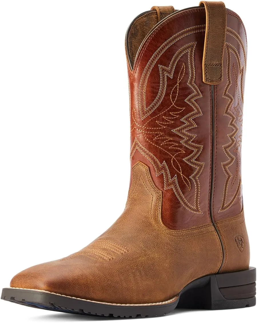 Мужские вестерн-бутсы Ariat Hybrid Ranchwork, красный — фото 3