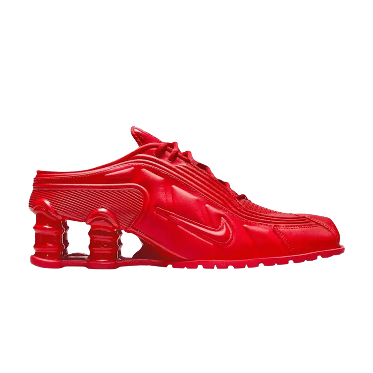 Кроссовки Martine Rose x Nike Wmns Shox Mule MR4 'Fire Red Black'