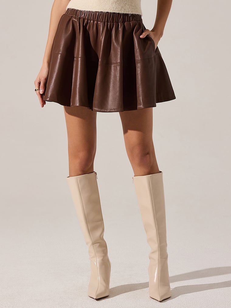 

Юбка челси Astr The Label, коричневый