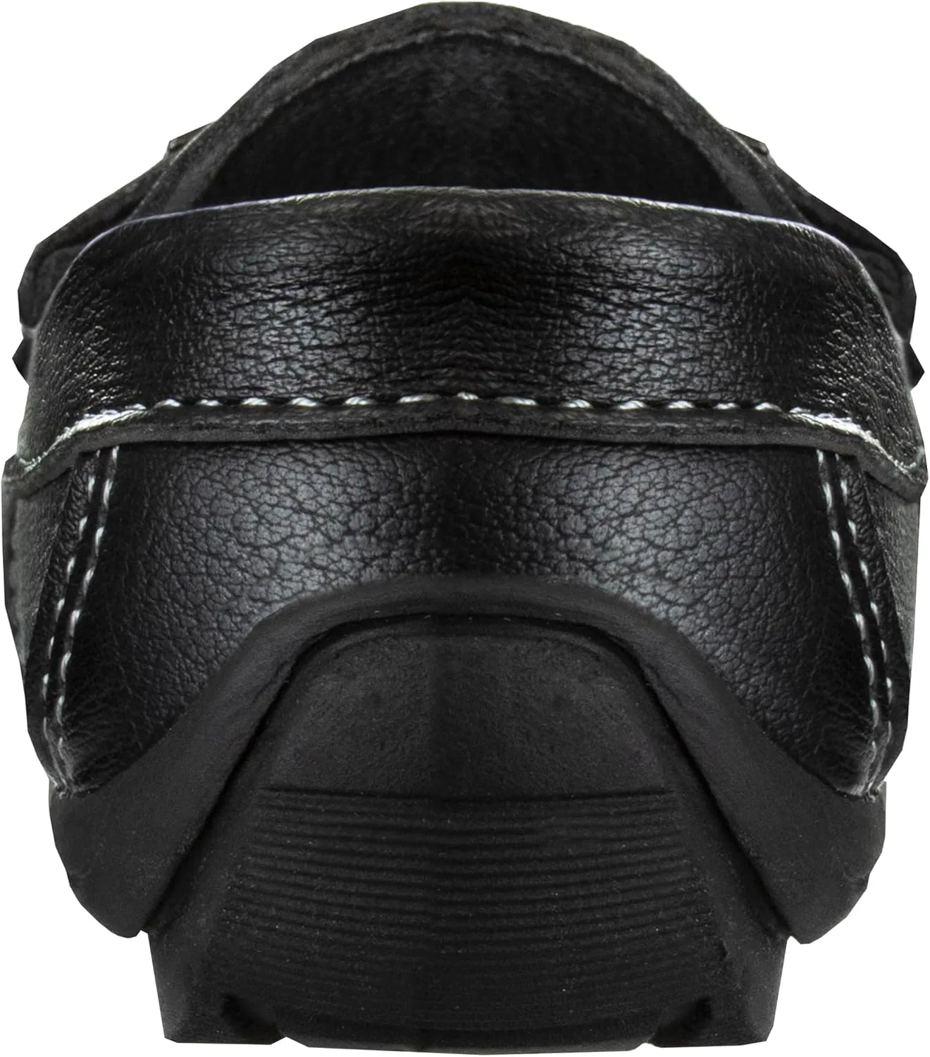 Мокасины-лоферы Josmo Mens Slip On Boat Shoe - повседневные туфли с пенни для вождения (взрослый размер), черный — фото 4