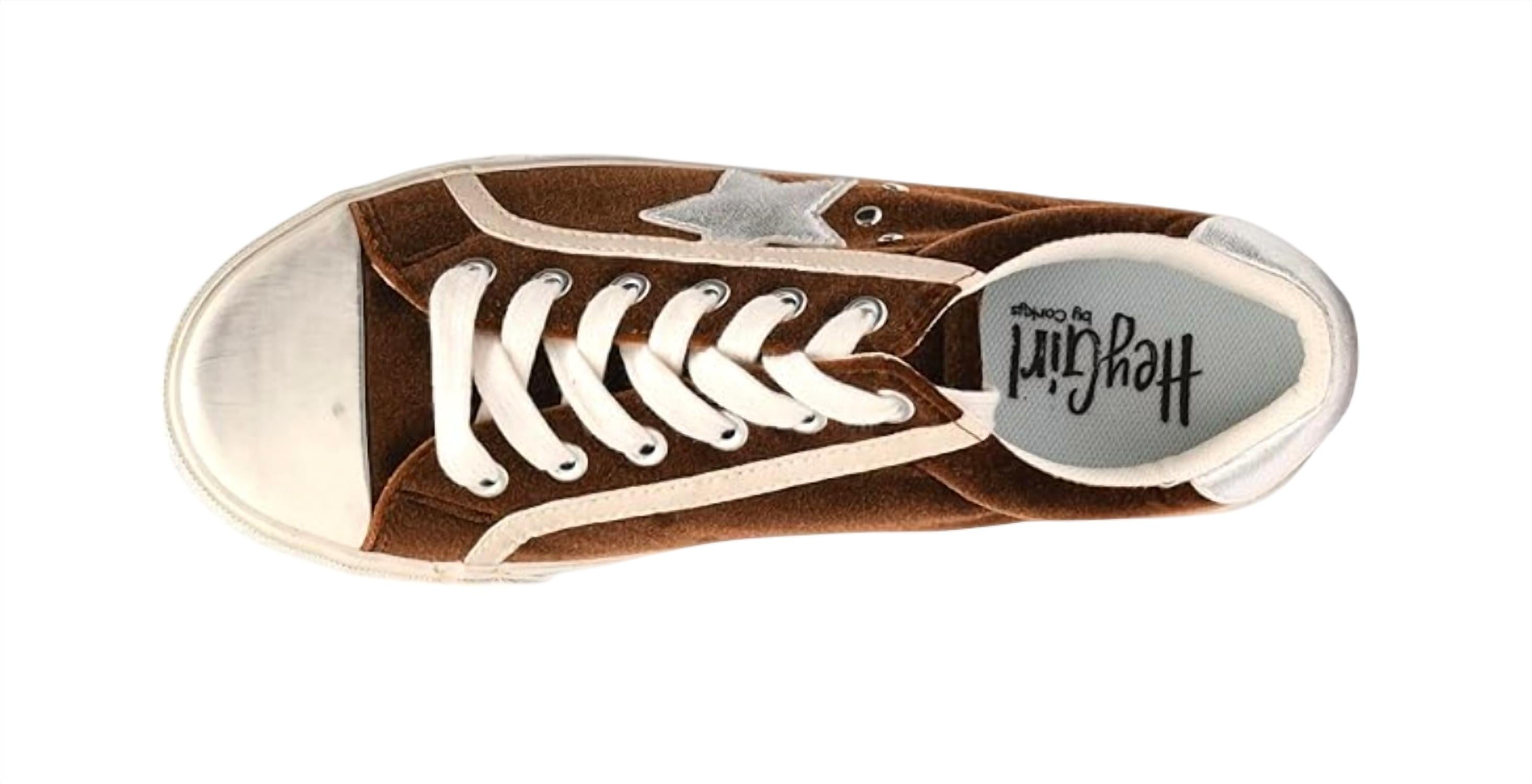 Женские модные кроссовки Big Dipper в коричневом бархате Corkys Footwear — фото 3
