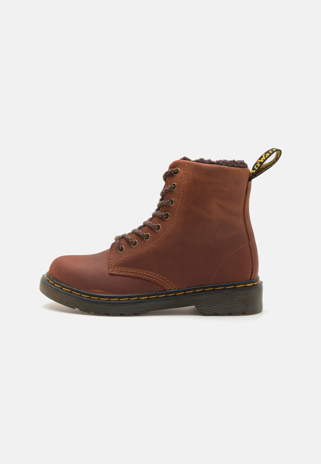 

Ботильоны на шнуровке 1460 Serena Unisex Dr. Martens, цвет light brown