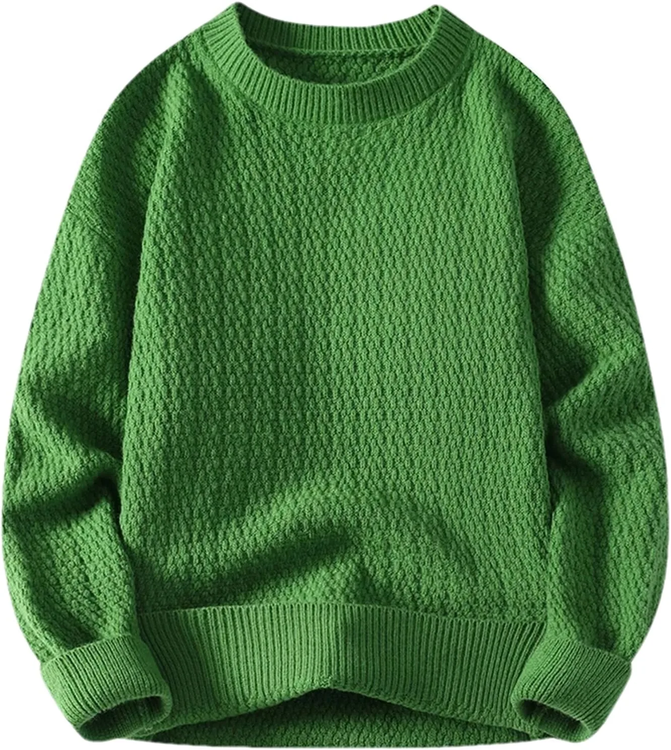 

Мужской свитер из кашемира с круглым вырезом