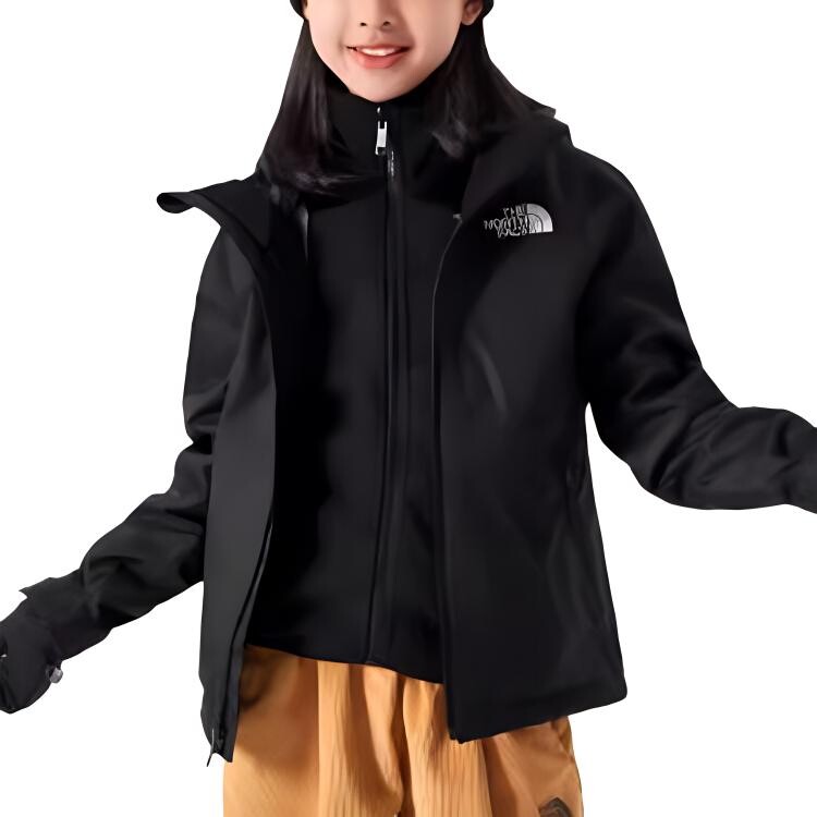 THE NORTH FACE Детская уличная куртка, цвет Black — фото 4