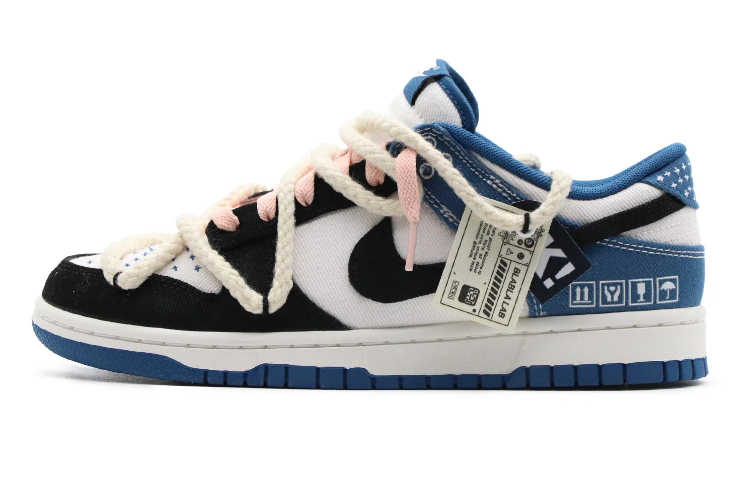 Кроссовки скейтбординговые Nike Dunk Low синие