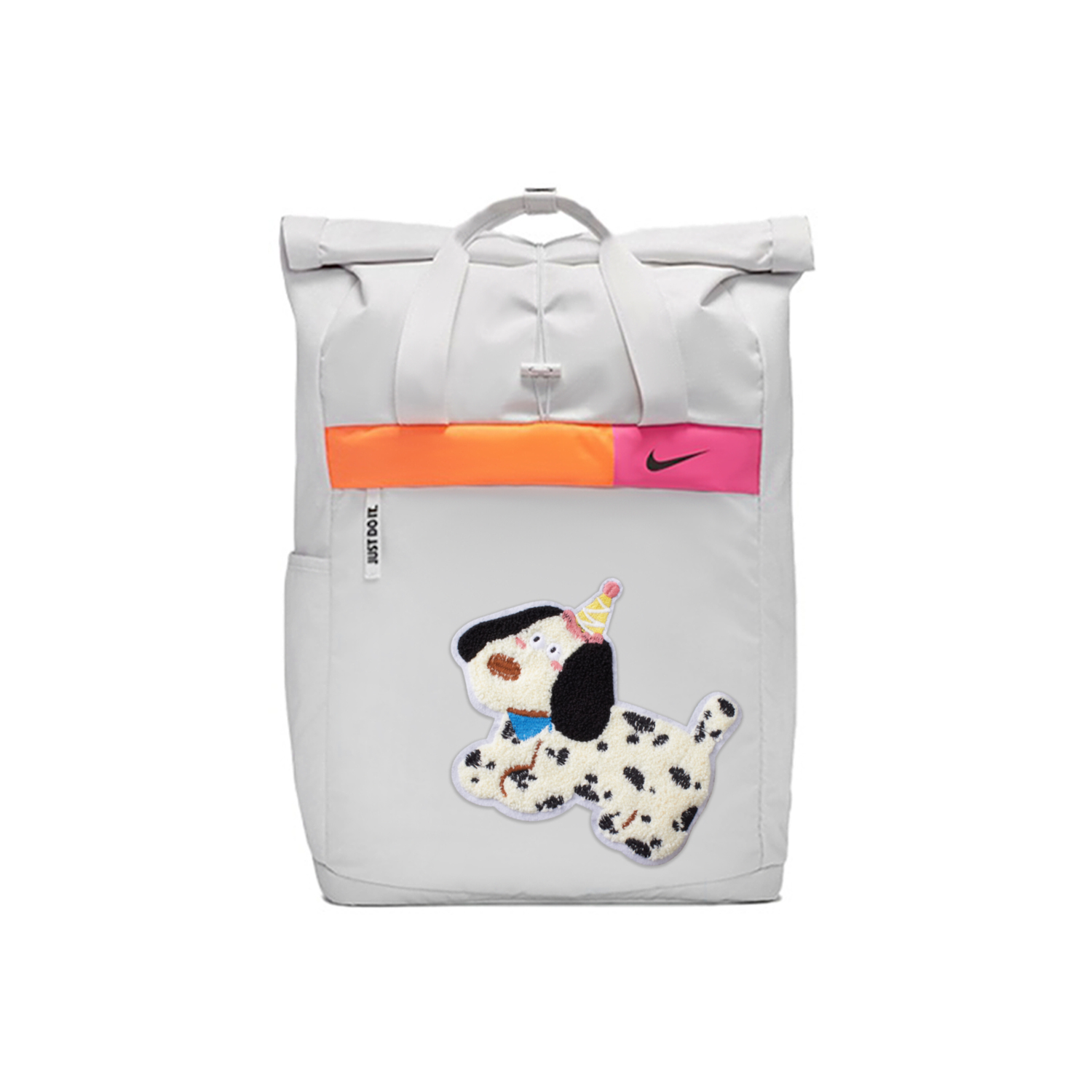 

Nike Тканевый рюкзак унисекс светло-серебристый серый, Wangzai Bouncing Bag