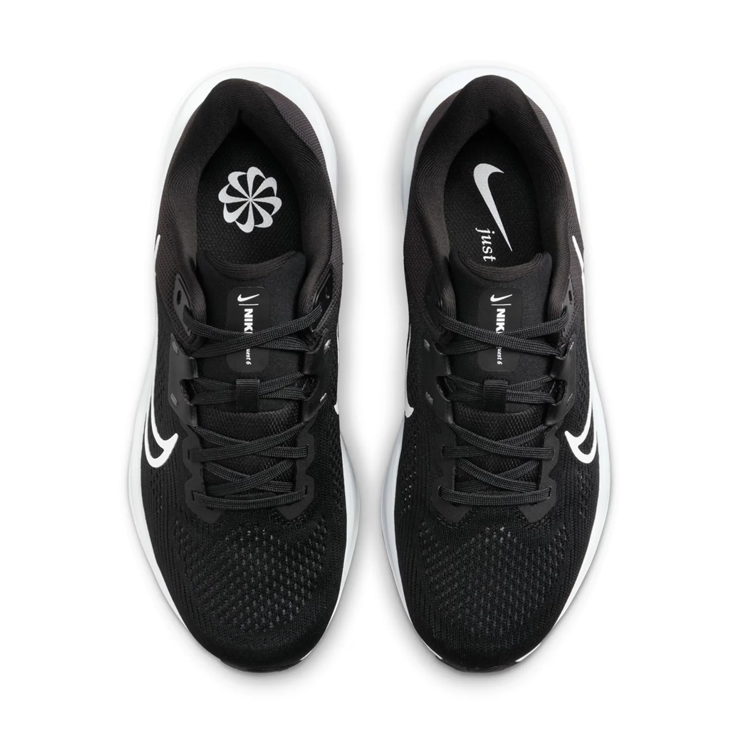 Кроссовки женские Nike Quest 6, черный — фото 3