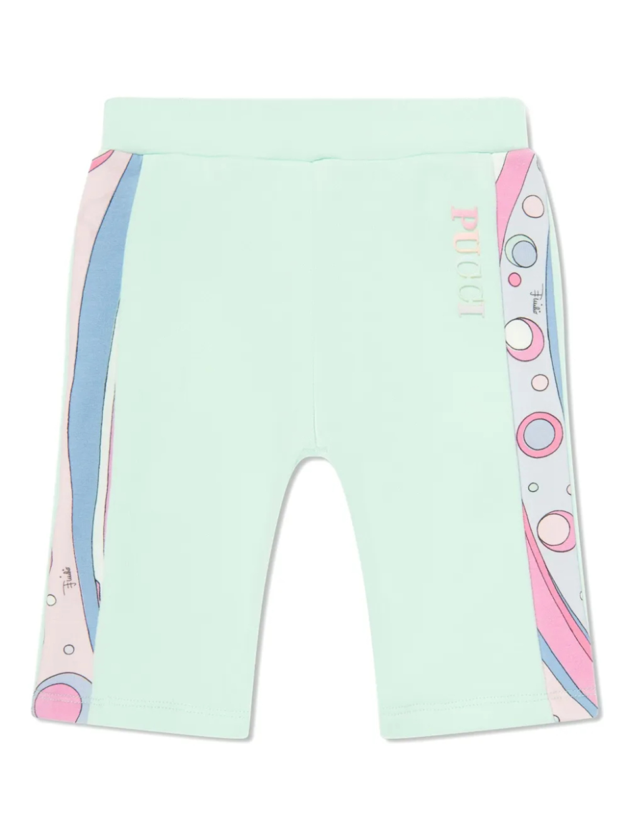 

Леггинсы с графическим принтом PUCCI Junior, зеленый