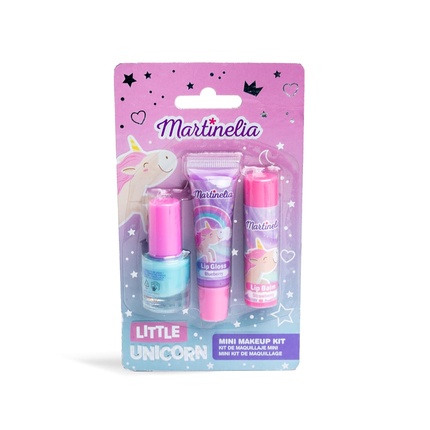

Мини-набор из трех лаков-блесков и бальзамов для губ Unicorn Make-Up Martinelia