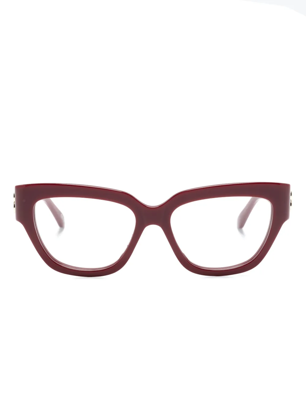 

Очки с монограммой Balenciaga Eyewear, красный