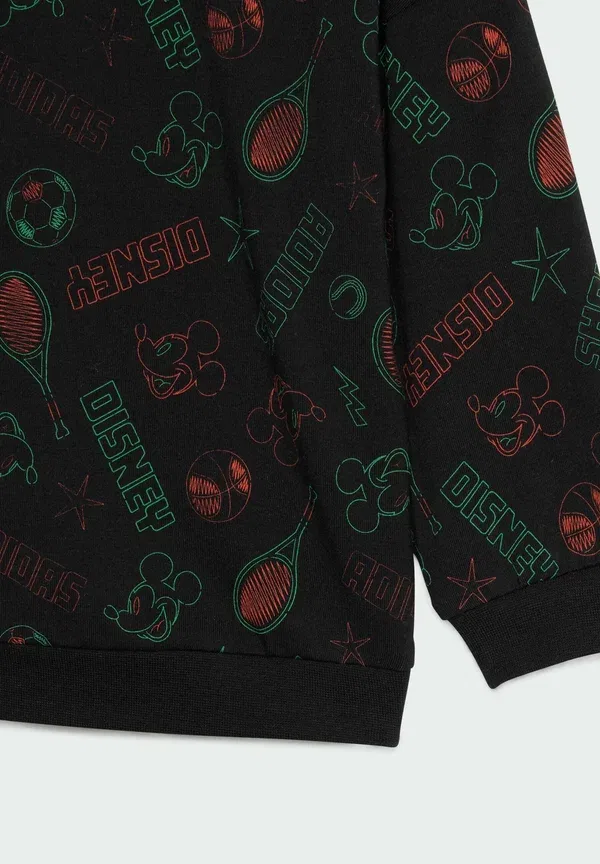 Толстовка Disney Mickey Mouse Set Adidas Sportswear, черный, импакт-оранжевый, лайм-берст — фото 4