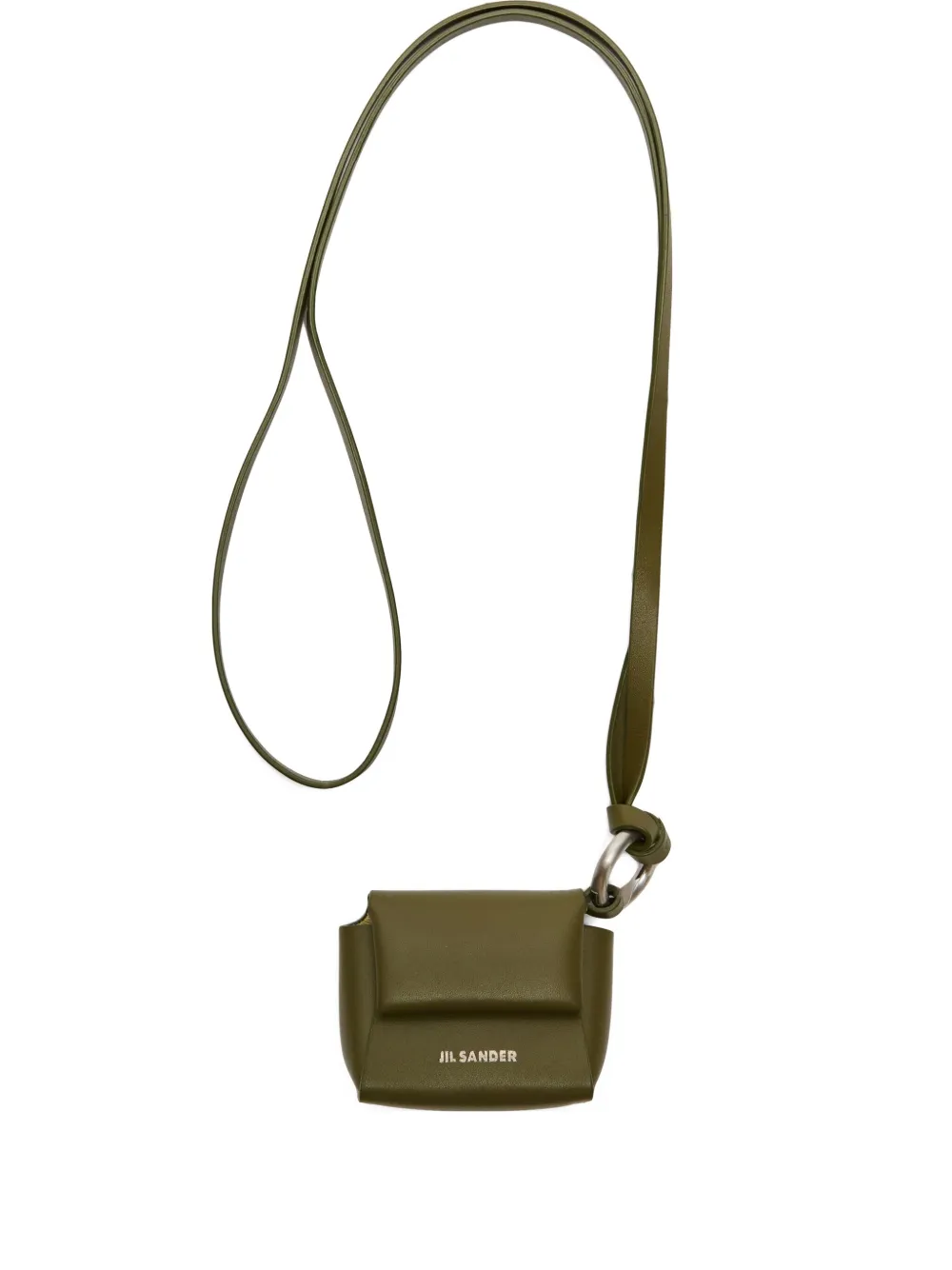 

Футляр для AirPods с логотипом Jil Sander, зеленый