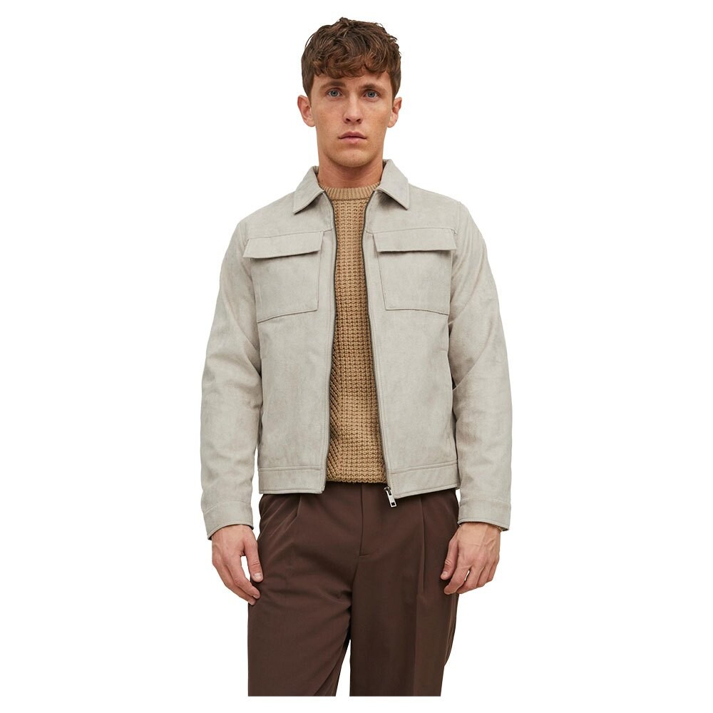 

Куртка Jack & Jones Rocky Payton Leather, бежевый