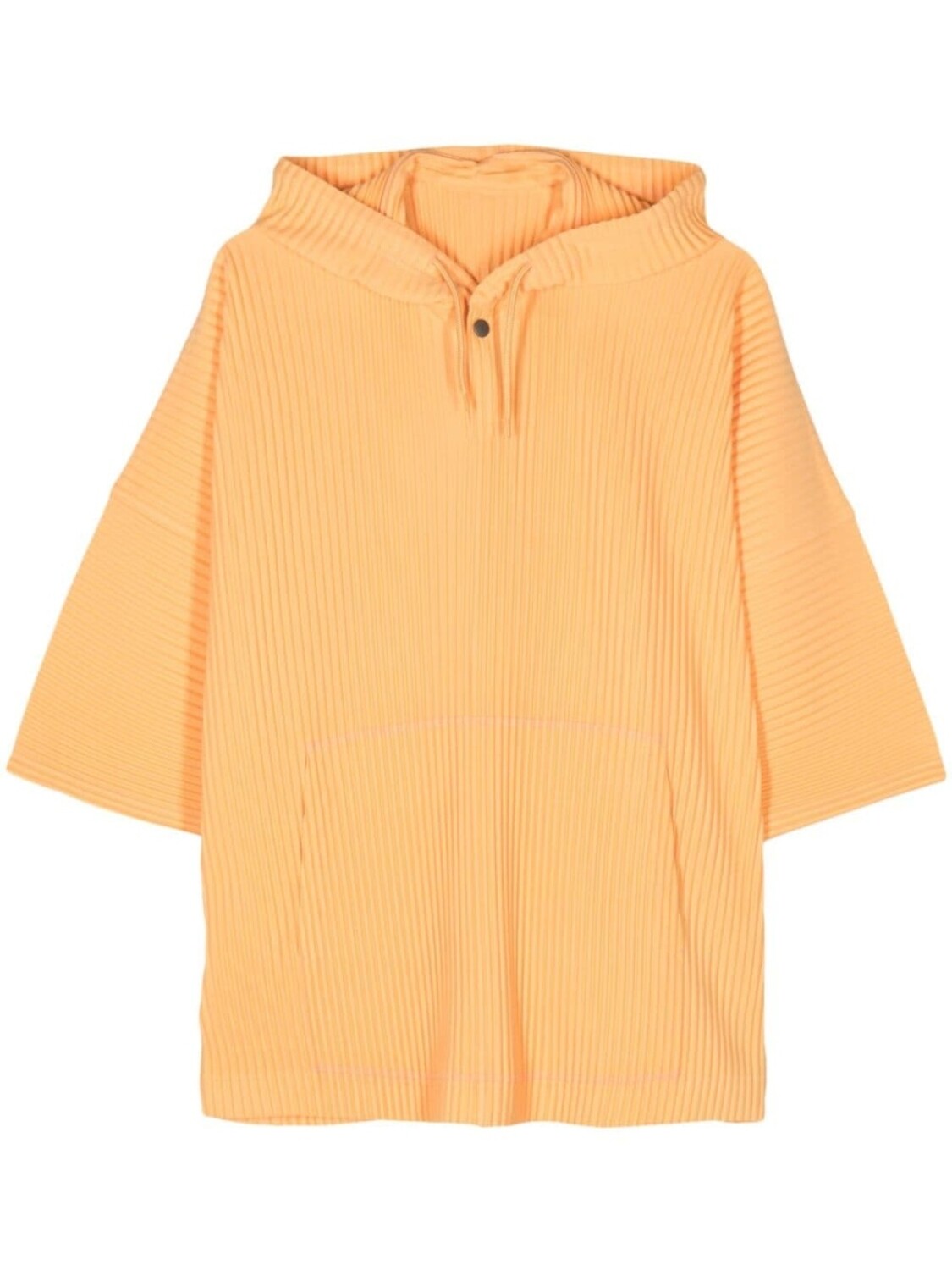 

Homme Plissé Issey Miyake плиссированное худи, оранжевый