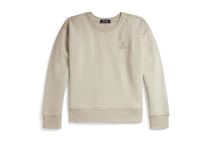 Толстовка из флиса Big Fit Logo Polo Ralph Lauren Kids, Classic Stone