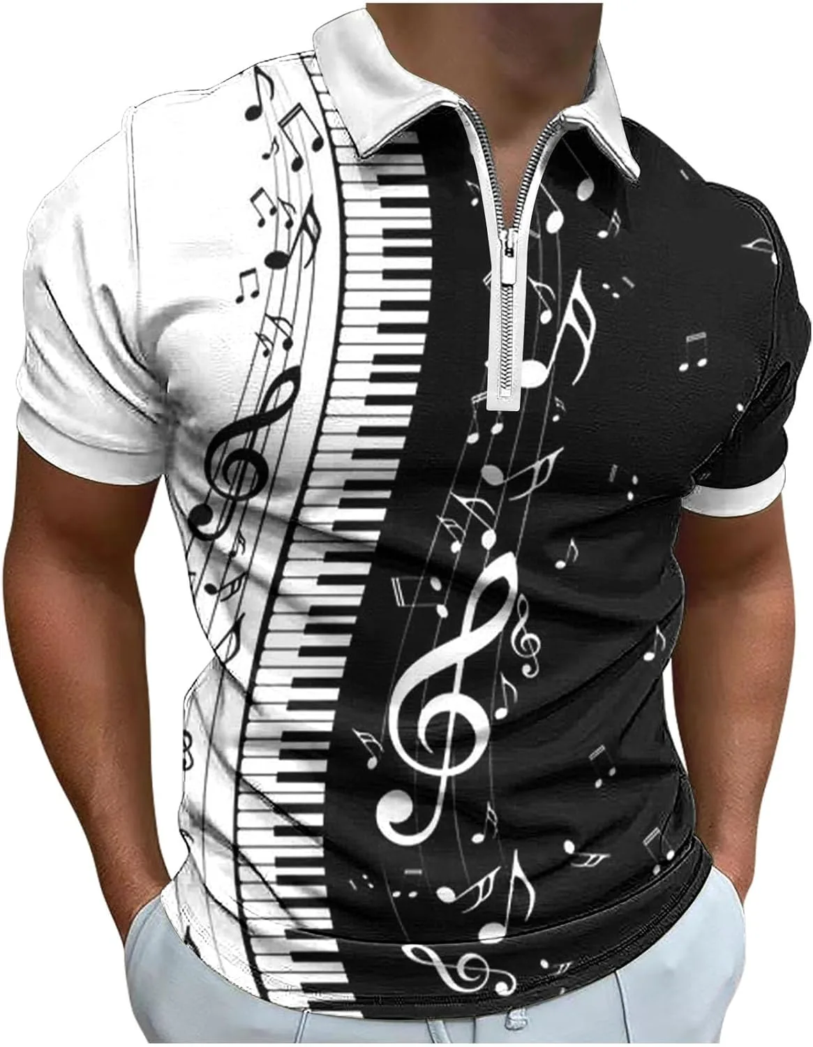 

Футболка Polo для мужчин с коротким рукавом и 3D принтом Zeiyignr