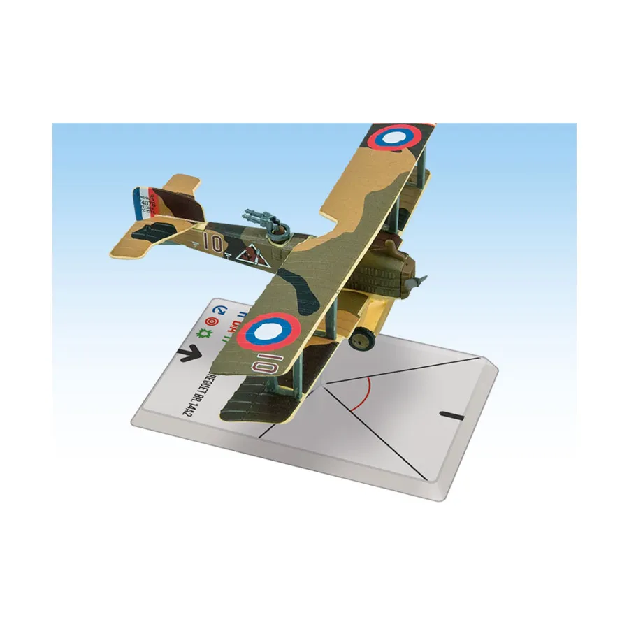 

Breguet BR.14 A2 — Стэнли/Фолджер, Wings of Glory - WWI Miniatures - Airplane Packs - Series X (1:144)