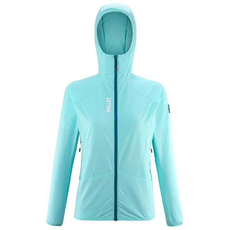 

Толстовка Trilogy Icon с капюшоном из флиса, синяя, Aruba, размер xs Millet