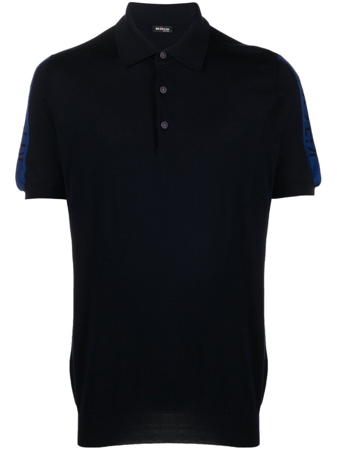 

Kiton рубашка поло с логотипом, синий