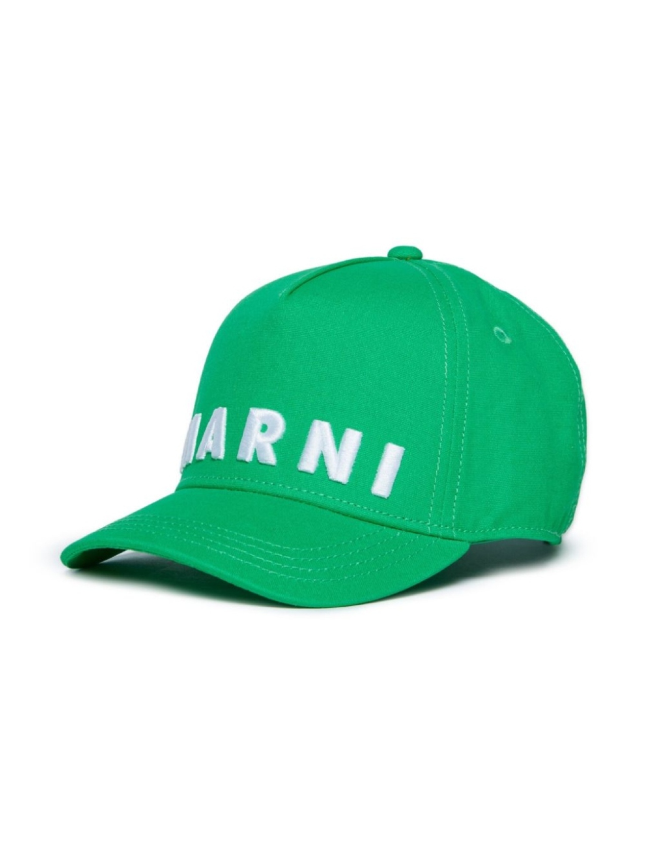 

Marni Kids кепка с вышитым логотипом, зеленый