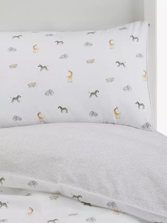 

Комплект из пододеяльников и наволочки John Lewis Safari Ditsy Print Pure Pure Cotton