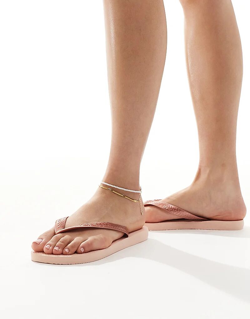 Шлепанцы Havaianas в балетной розе