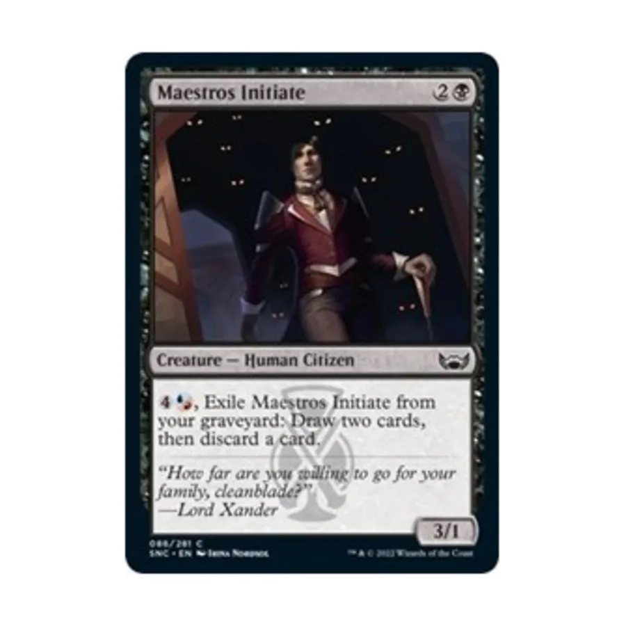 

CCG Посвященный Маэстро (клавиша C), MTG - Streets of New Capenna