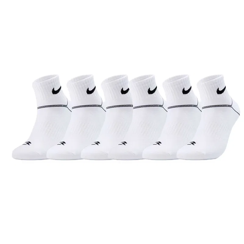 Носки Nike 3-Pack Ankle/Crew для подростков белые