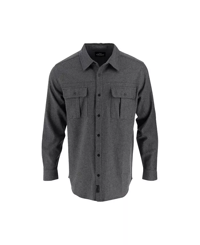 

Мужская утепленная фланелевая рубашка на пуговицах Thorogood, загар/бежевый