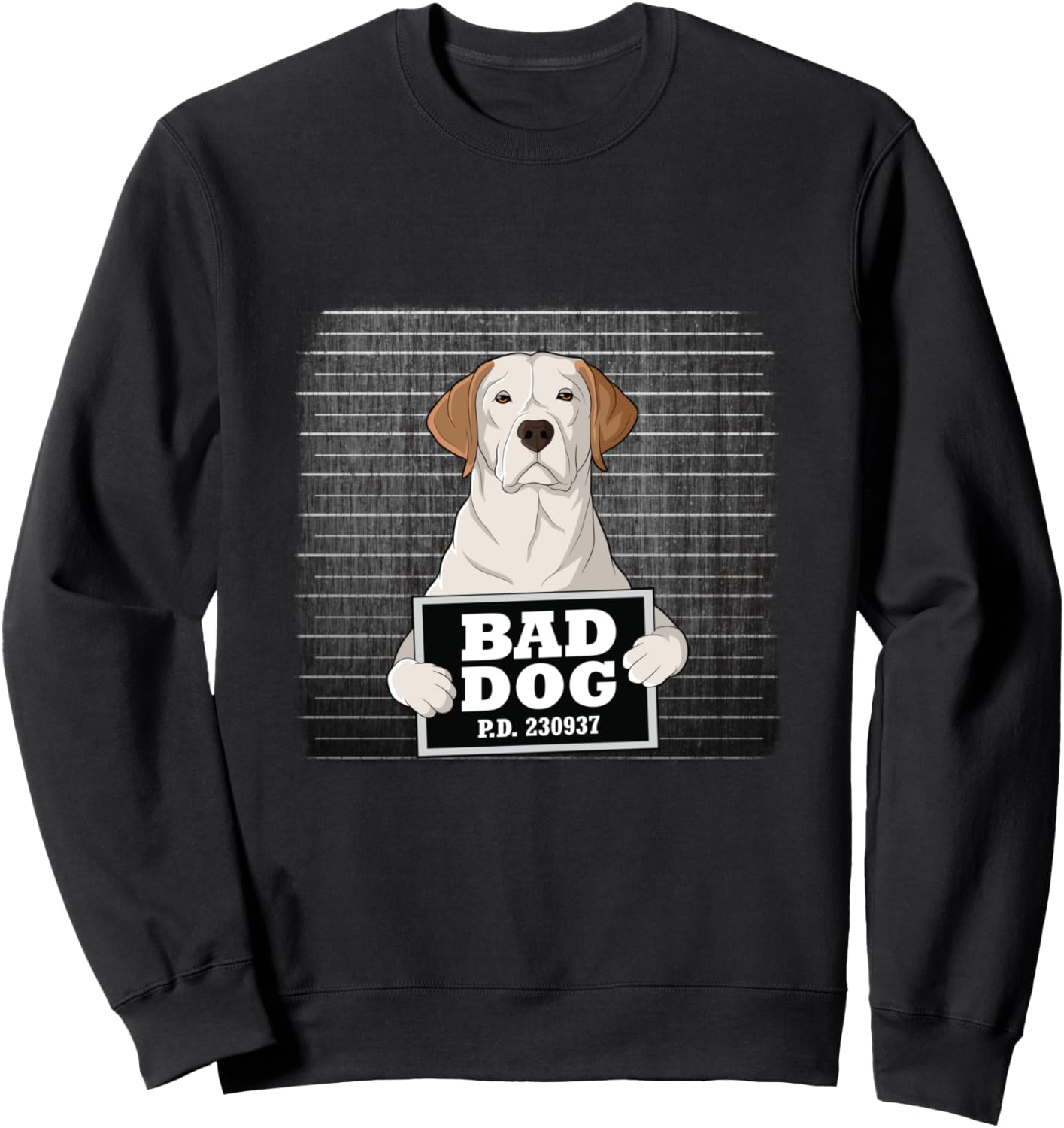 

Толстовка с изображением лабрадора-ретривера и надписью Guilty Dog, черная, размер S Bad Dog Mug Shot Labrador Retriever, Черный, Толстовка с изображением лабрадора-ретривера и надписью Guilty Dog, черная, размер S Bad Dog Mug Shot Labrador Retriever