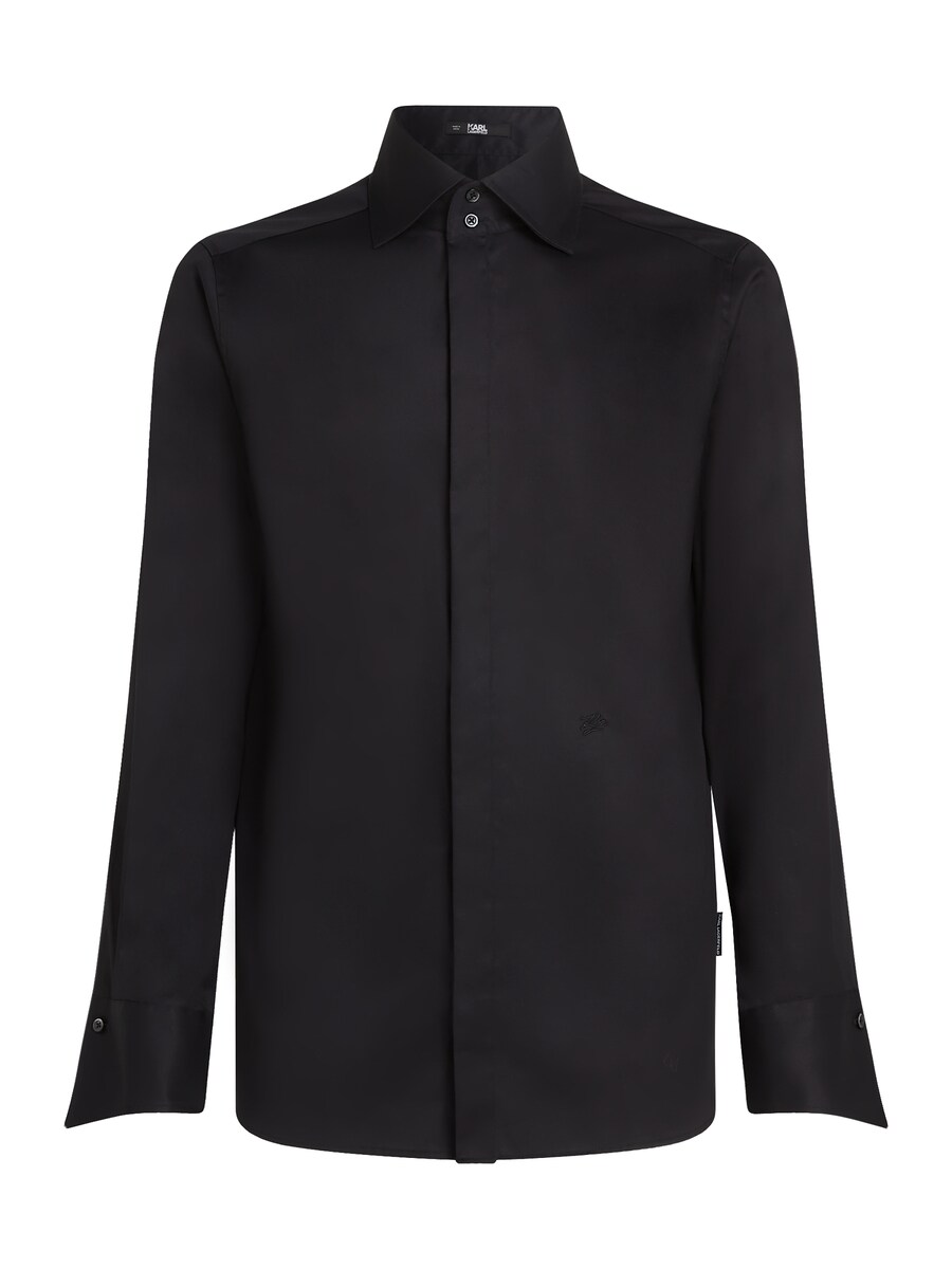 

Повседневная рубашка Karl Lagerfeld Regular fit Button Up Shirt Essential, черный