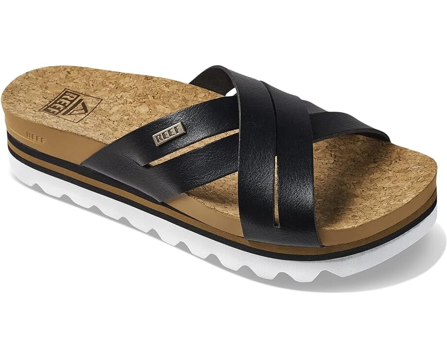 

Сандалии Reef Cushion Bloom Hi, цвет Black/Tan