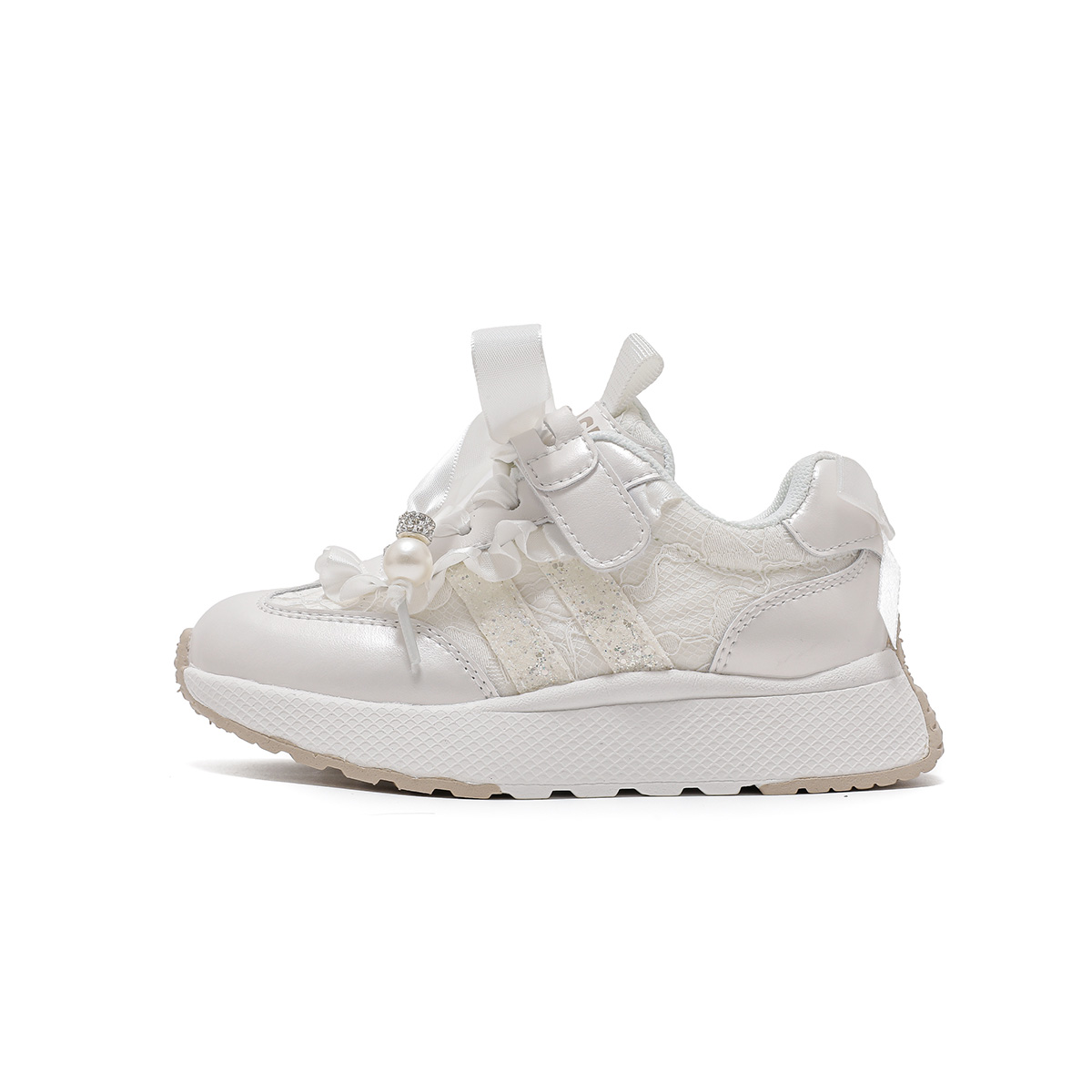 

Нескользящие, противоударные, водостойкие, легкие, амортизирующие, низкие, детские кроссовки для повседневной носки ASK, бежевый