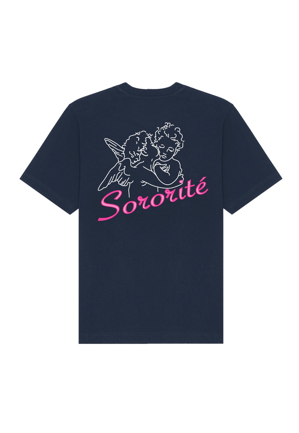 

Футболка с принтом SORORITE BACK HEAVYWEIGHT Mira Paris, темно-синий