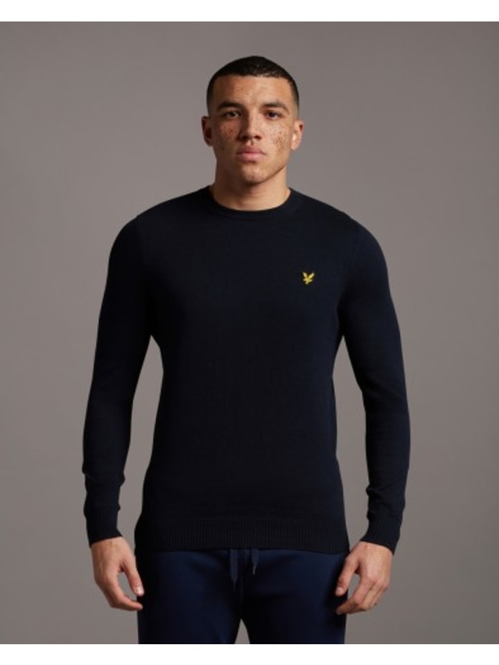 

Пуловер Lyle & Scott, синий