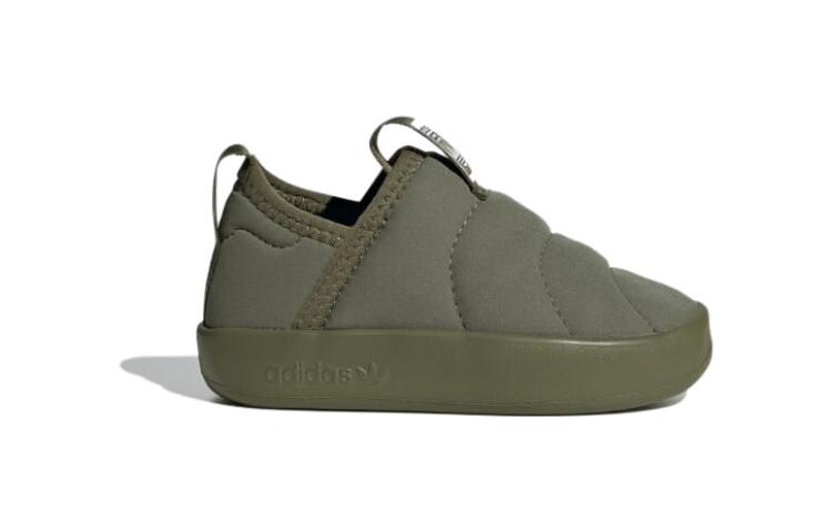 Adidas originals Кроссовки Puffylette для малышей TD, Olive — фото 3