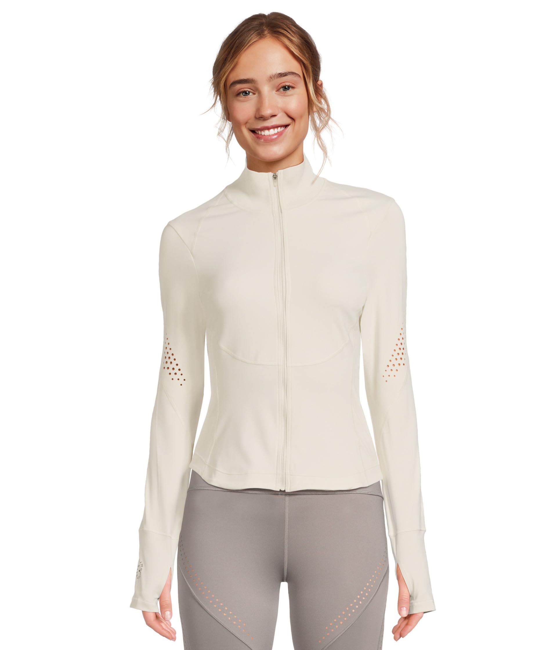 

Топ adidas by Stella McCartney Training Midlayer JM1397, цвет Almond Milk/SMC