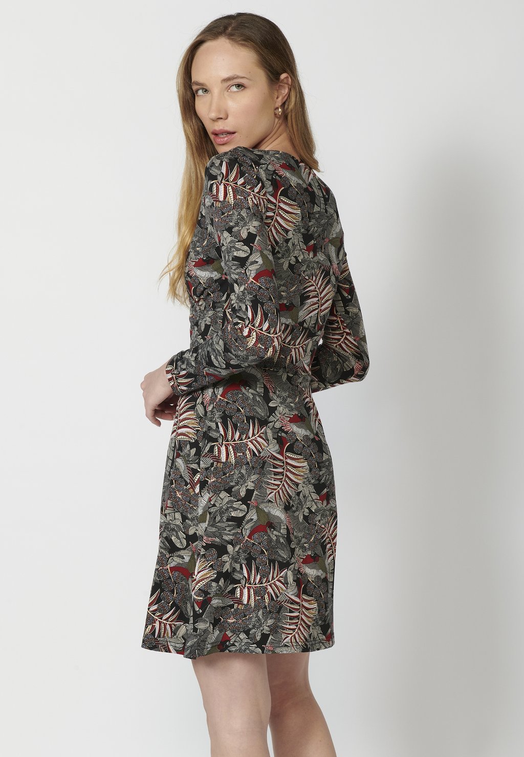 

Повседневное платье LONG SLEEVE Koroshi, мультиколор