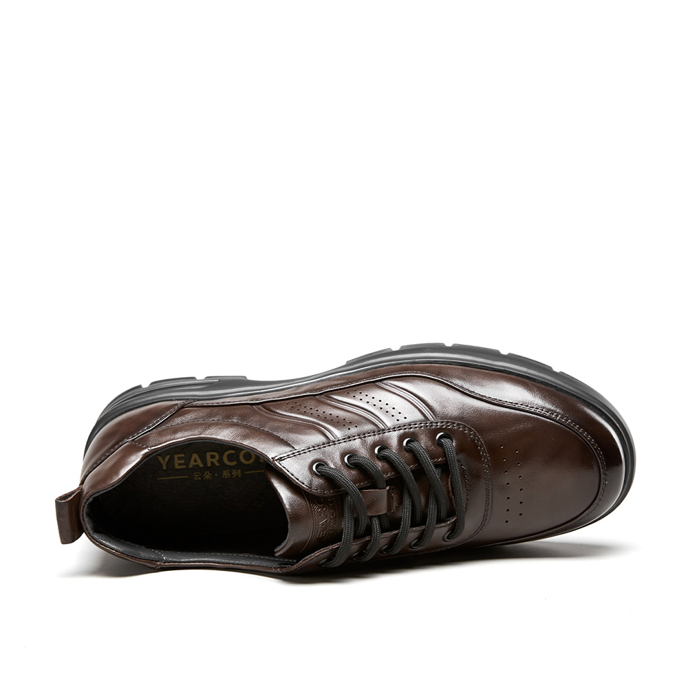 YEARCON Мужские повседневные туфли Men's Low top Brown, коричневый, цвет Brown — фото 3