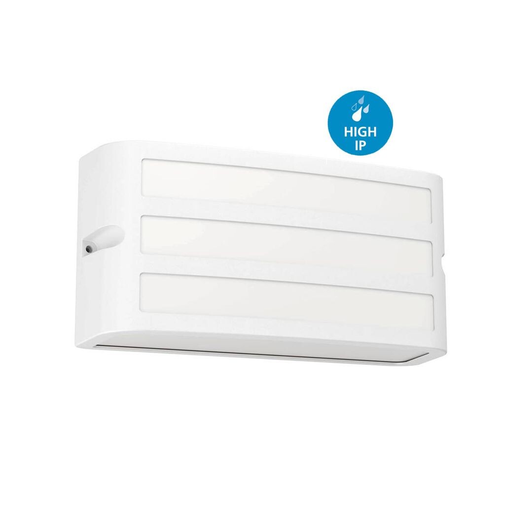 

Настенный светильник CAMARDA алюминий белый E27 1X40W IP54 Д:22см В:11см EGLO